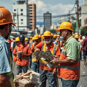 trabalhadores do Recife