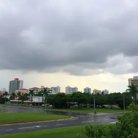 chuvas e períodos de sol em Recife