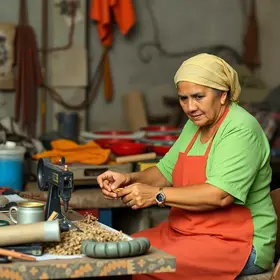 artesãos da economia solidária