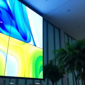 uso de painéis de Led em comitês