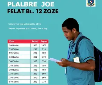 votação na Escola Padre Dehon