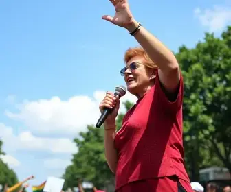 ato em apoio a Lula no Recife