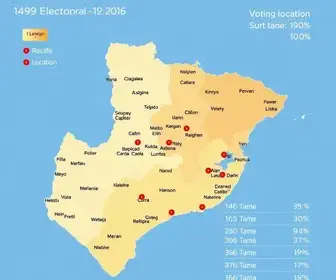 votos por local na 149ª zona eleitoral